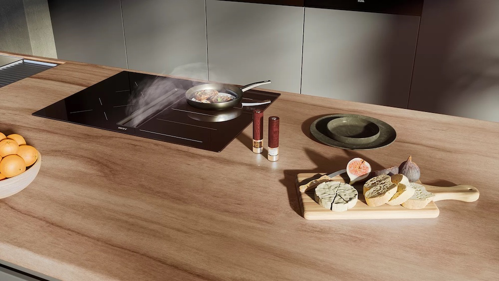 FotoDe ETNA XL kookplaten hebben ook plek voor geïntegreerde afzuiging